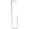 Ekena Millwork 6-in. W x 26-in. D x 32-in. H Thorton Architectural Grade PVC Knee Brace BRCP06X26X32THR - alternate 3